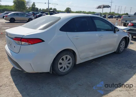 2022 Toyota Corolla L из США, поврежденный, VIN 5YFDPMAE4NP346869